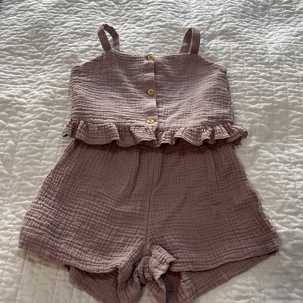 Girls H&M Two Piece Short Set size 6
